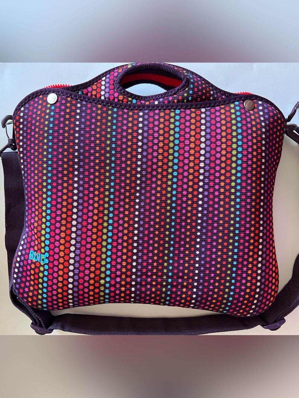 BUILT Neoprene Zipper Sleeve Portfolio Laptop Case For 7"-10" Notebook/IPad